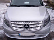 Mercedes Vito/V-class W447 2014- гг. Накладки на решетку 2014-2020 (5 шт, нержавейка) фото 1