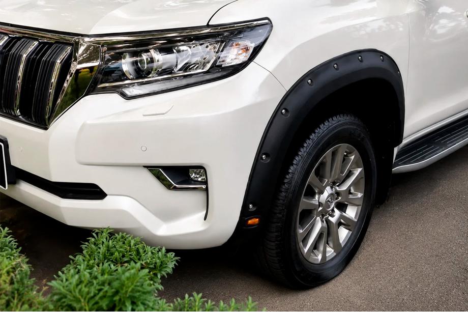 Toyota Land Cruiser Prado 150 2009-2023 гг. Комплект расширителей арок (6 шт.) Фото 2
