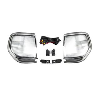 Комплект фар и решётки (OffRoad) Toyota Land Cruiser 80 1990-1997 гг. фото 2