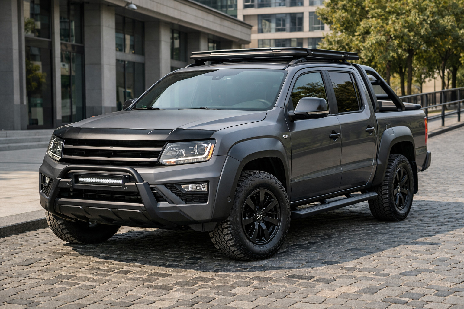 Стартовый апгрейд Volkswagen Amarok для города без дешёвых понтов