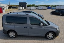Ford Connect 2021- гг. Рейлинги хром (турецкий дизайн) Стандартная база, Металлические ножки фото 2