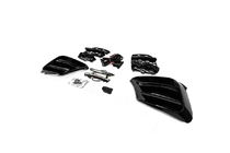 Mercedes S-class W223 2020- гг. Комплект решёток переднего бампера BRB (для AMG Line, с дневными ходовыми огнями) фото 2