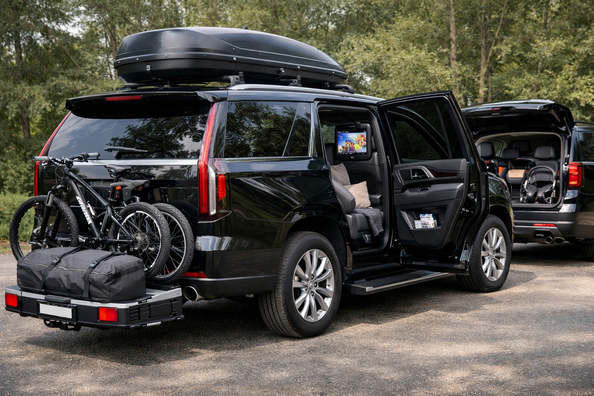 Пакет доработок Cadillac Escalade 2020+ для семейных поездок и повседневного комфорта фото 1