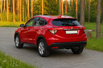 Honda CRV 2017-2022 гг. Серые рейлинги OEM (ABS-пластик) фото 2