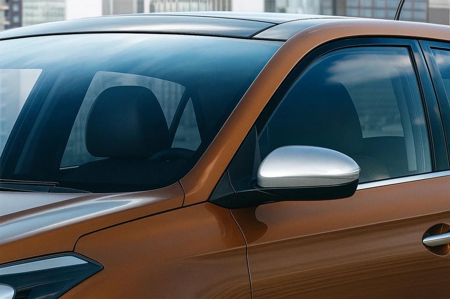 Hyundai I-20 2014-2020 гг. Накладки на Зеркала V1 (2 шт, Нержавейка) Image