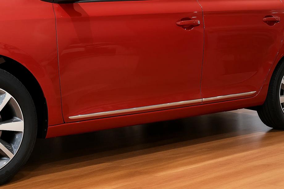 Hyundai I-20 2014-2020 гг. Дверные Молдинги Нержавеющая Сталь (4 шт) Image