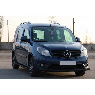 Передняя защита ST008 Black (нерж.) фото 4