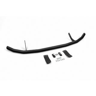 Передняя защита ST008 Черная (Нержавейка)
