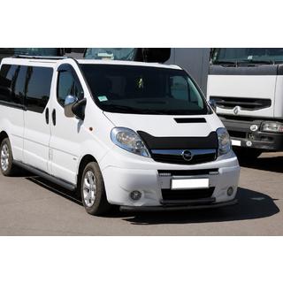 Передняя защита ST014/2 Black (нерж.) Opel Vivaro 2001–2015 гг. фото 2