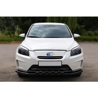 Передняя защита ST015 Black (нерж. сталь) Toyota Rav 4 2006-2013 гг. фото 1
