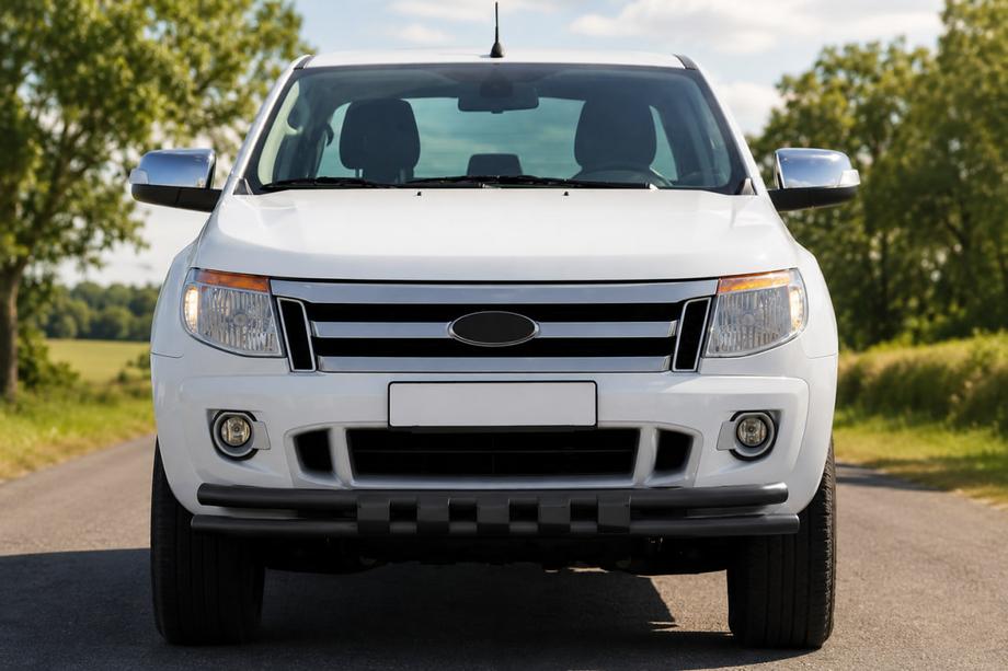 Ford Ranger 2011–2022 гг. Передняя защита ST016 Black (нерж. сталь) Image