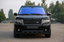 Range Rover III L322 2002-2012 гг. Передняя дуга ST015 Black (нерж.) фото 2