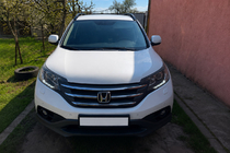 Honda CRV 2007-2011 гг. Рейлинги на крышу черные (OEM) фото 3