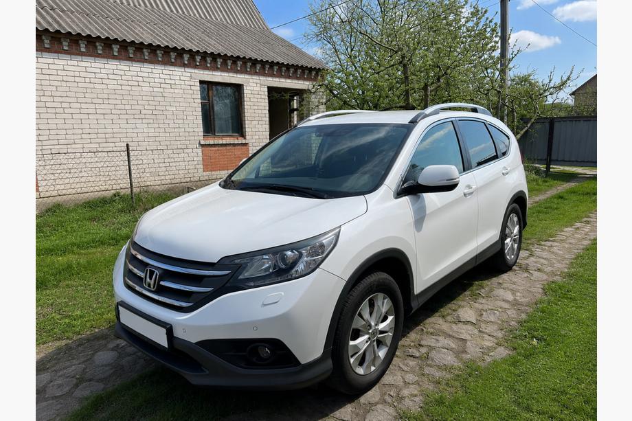 Honda CRV 2012-2016 гг. Рейлинги серые OEM (Алюминий) Image