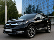 Honda CRV 2017-2022 гг. Интегрированные рейлинги серые OEM (ABS-пластик, установка на клей) фото 1