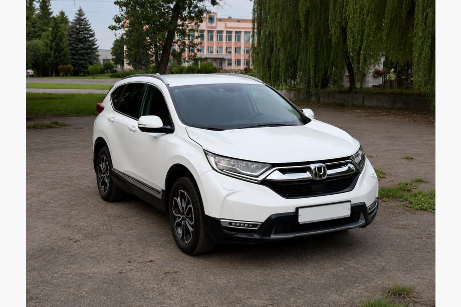 Honda CRV 2022- гг. Интегрированные рейлинги серые OEM (Алюминий, установка на клей) Фото 1
