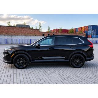 Интегрированные рейлинги на крышу черные OEM (ABS-пластик) фото 1