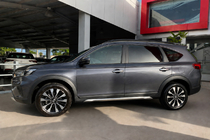 Honda BR-V 2021– гг. Интегрированные рейлинги черные OEM (Алюминий) фото 2