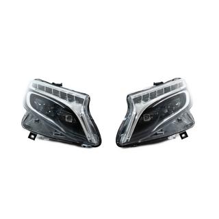 Передние фары LED в стиле V-class (для V-class, 2 шт.) Mercedes Vito/V-class W447 2014- гг. фото 3