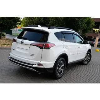 Рейлинги на крышу OEM чёрные (алюминий, установка на болты) фото 1