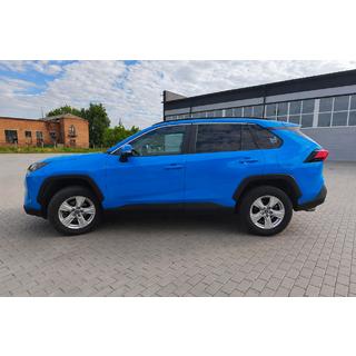 Интегрированные рейлинги черные OEM V1 (Алюминий) Toyota Rav 4 2019–2025 гг. фото 1