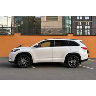 Интегрированные рейлинги на крышу черные OEM (ABS-пластик) фото 2