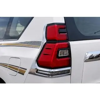 Задние LED фонари Chrome V1 (2017-2023, 2 шт) Toyota Land Cruiser Prado 150 2009-2023 гг. фото 1