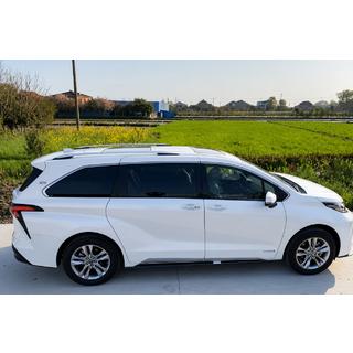 Интегрированные рейлинги OEM, серые (Алюминий) Toyota Sienna 2020- гг. фото 1