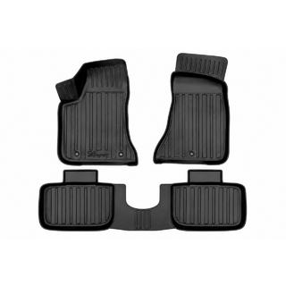 Резиновые Коврики Stingray 3D (2WD, 4 шт) Dodge Challenger 2008-2023 гг.