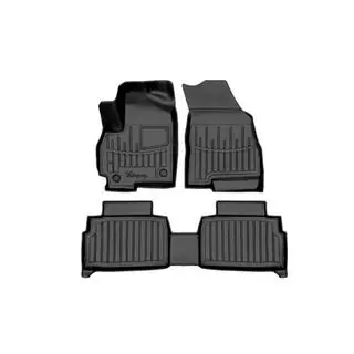 Резиновые коврики Stingray 3D (2025-, hybrid, 3 шт.) Chery Tiggo 4 2017- гг.