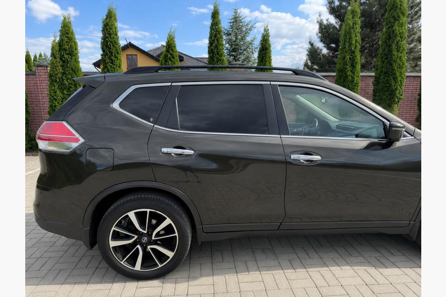 Nissan X-trail T32/Rogue 2014-2021 гг. Рейлинги на крышу OEM черные (Для X-trail, алюминий) Image