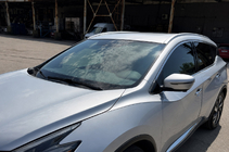 Nissan Murano 2014- гг. Рейлинги серые OEM (ABS-пластик, установка на клей) фото 3