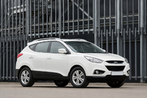 Hyundai IX-35 2010-2015 гг. Рейлинги серые OEM (ABS-пластик, установка на клей) фото 3