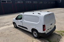 Citroen Berlingo/Multispace 2018- гг. Рейлинги хром (турецкий дизайн) Long, Пластиковые опоры фото 6