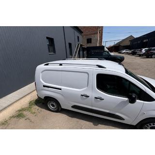 Рейлинги хром (турецкий дизайн) Citroen Berlingo/Multispace 2018- гг. фото 1