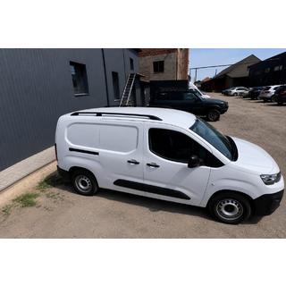Рейлинги на крышу черные (турецкий дизайн) Citroen Berlingo/Multispace 2018- гг. фото 1