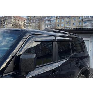 Ветровики Niken Luxury (4 шт) Toyota Land Cruiser Prado 250 2023- гг. фото 1