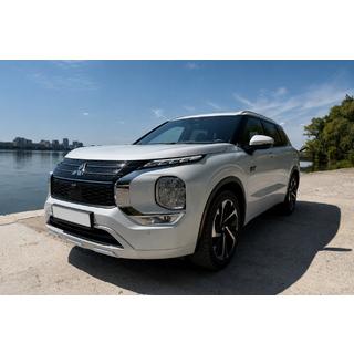 Интегрированные рейлинги OEM, серые (Алюминий) Mitsubishi Outlander 2021- гг. фото 2