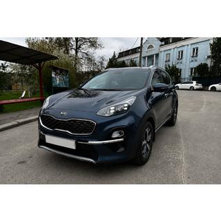 Интегрированные рейлинги серые OEM (ABS-пластик, установка на клей) Kia Sportage 2015-2021 гг. фото 1