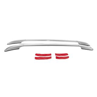 Рейлинги на крышу OEM серые (алюминий, установка на клей) Kia Sorento II XM 2009-2014 гг. фото 4