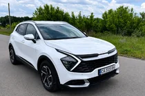 Kia Sportage 2021- гг. Интегрированные рейлинги серые OEM (ABS-пластик, установка на клей) фото 1