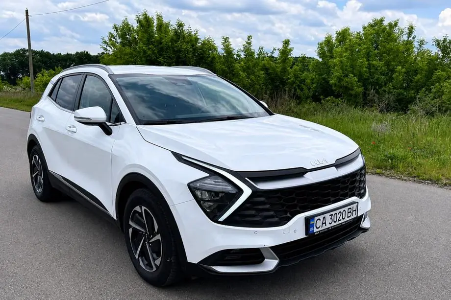 Kia Sportage 2021- гг. Интегрированные рейлинги серые OEM (ABS-пластик, установка на клей) Image