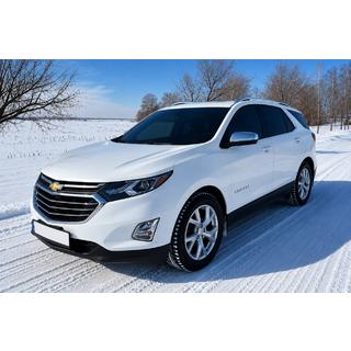 Рейлинги на крышу OEM серые (алюминий, установка на клей) Chevrolet Equinox 2018-2025 гг. фото 2
