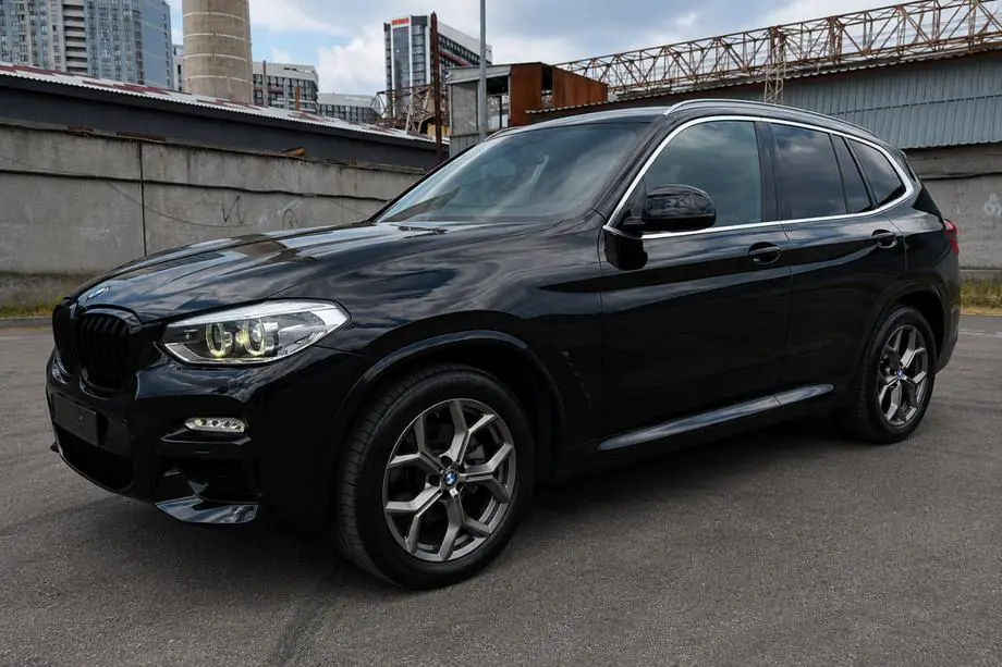 BMW X3 G01 2018- гг. Интегрированные рейлинги хром OEM (Алюминий, установка на клей) Image