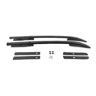 Рейлинги на крышу OEM чёрные (алюминий, крепление на болты) Mitsubishi L200 2015-2024 гг. фото 1