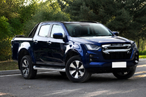 Isuzu D-Max 2011-2019 гг. Рейлинги черные OEM (Алюминий) фото 1
