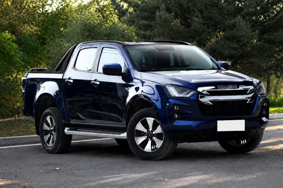 Isuzu D-Max 2011-2019 гг. Рейлинги черные OEM (Алюминий) Image