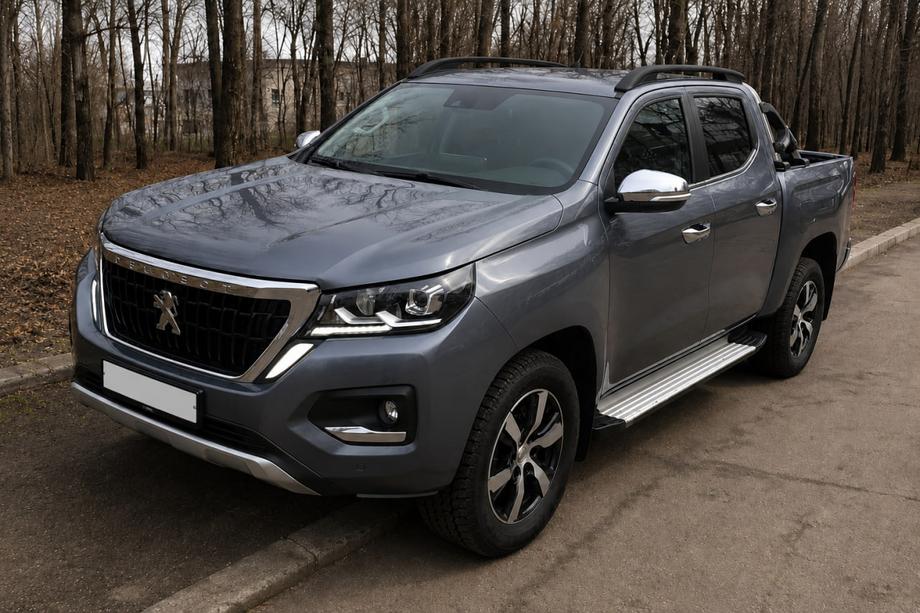 Peugeot Landtrek 2020- гг. Рейлинги черные OEM (Алюминий) Фото 1