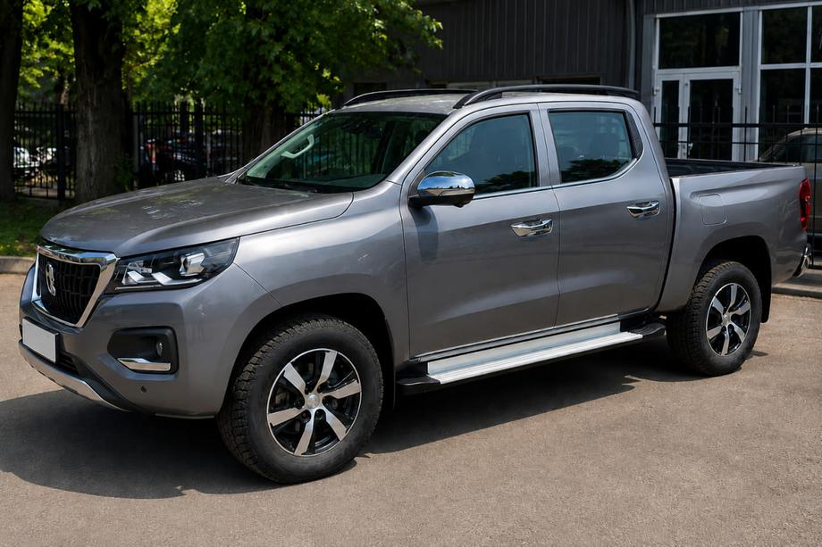 Peugeot Landtrek 2020- гг. Рейлинги черные OEM (Алюминий) Фото 2