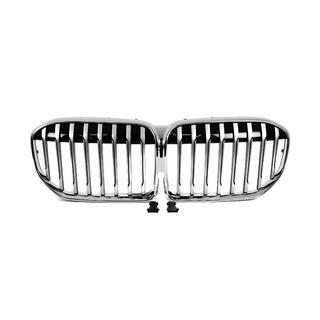 Ноздри 1 планка (2019-2022, Chrome) BMW 7 серия G11/G12 2015-2022 гг. фото 1